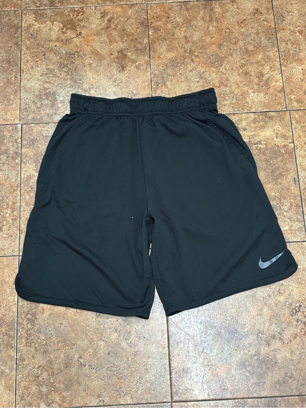 Nike Men’s Black Athletic Mesh Performance Shorts